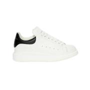 Leather sneakers Alexander McQueen , White , Heren