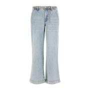 Dames Logo Jeans Guess , Blue , Dames