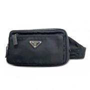 Pre-owned Nylon prada-bags Prada Vintage , Black , Dames