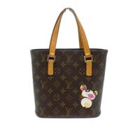 Pre-owned Fabric louis-vuitton-bags Louis Vuitton Vintage , Brown , Da...