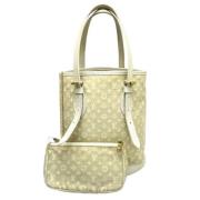 Pre-owned Canvas louis-vuitton-bags Louis Vuitton Vintage , Beige , Da...