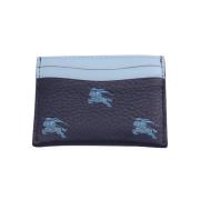 Leather wallets Burberry , Blue , Heren