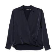 Jaylah lange mouwen blouse Ralph Lauren , Blue , Dames