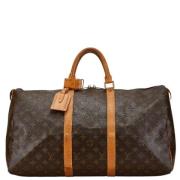 Pre-owned Canvas travel-bags Louis Vuitton Vintage , Brown , Dames