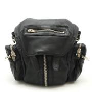 Pre-owned Leather backpacks Alexander Wang Pre-owned , Black , Dames