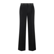 Studded Wijde Broek Coperni , Black , Dames