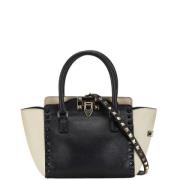 Pre-owned Leather handbags Valentino Vintage , Black , Dames