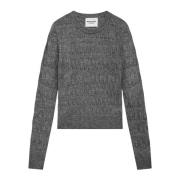 Acia Sweater Isabel Marant Étoile , Gray , Dames