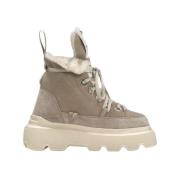 Shearling Laarzen Inuikii , Beige , Dames