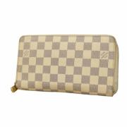 Pre-owned Fabric wallets Louis Vuitton Vintage , White , Dames