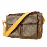 Pre-owned Fabric louis-vuitton-bags Louis Vuitton Vintage , Brown , Da...