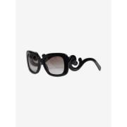 Pre-owned Glass sunglasses Prada Vintage , Black , Dames