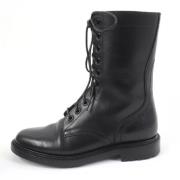 Pre-owned Leather boots Celine Vintage , Black , Dames