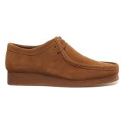 Wallabee Suède Schoenen voor Mannen Clarks , Brown , Heren