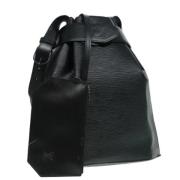 Pre-owned Leather louis-vuitton-bags Louis Vuitton Vintage , Black , D...