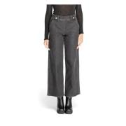 Wide Leg Jeans Herfst/Winter Collectie Jacqueline de Yong , Black , Da...