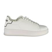 Sportieve witte vetersneakers met contrastdetails Gaëlle Paris , White...