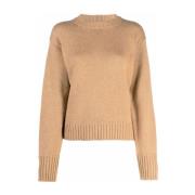 Beige Cashmere Sweater Jil Sander , Beige , Dames