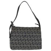 Pre-owned Canvas fendi-bags Fendi Vintage , Blue , Dames