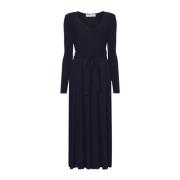 Zwarte Maxi Omslagjurk Proenza Schouler , Black , Dames