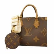 Pre-owned Fabric louis-vuitton-bags Louis Vuitton Vintage , Brown , Da...