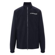 Blauwe Casual Polyester Regenjas J.Lindeberg , Blue , Heren