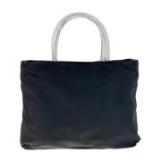 Pre-owned Canvas totes Prada Vintage , Black , Dames