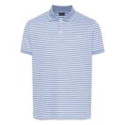 Casual korte mouw poloshirt wit Paul & Shark , Blue , Heren