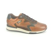 Stijlvolle Cognac en Zwarte Runner Australian , Brown , Heren