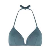 Blauwe Haai Driehoek Bikini Top Eres , Blue , Dames