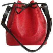 Pre-owned Leather louis-vuitton-bags Louis Vuitton Vintage , Red , Dam...