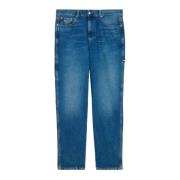 Denim Jeans met ritssluiting en geborduurd logo Tommy Hilfiger , Blue ...