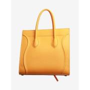 Pre-owned Leather celine-bags Celine Vintage , Yellow , Dames