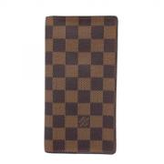 Pre-owned Fabric wallets Louis Vuitton Vintage , Brown , Dames