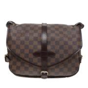 Pre-owned Canvas louis-vuitton-bags Louis Vuitton Vintage , Brown , Da...