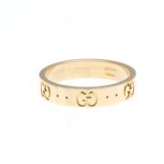 Pre-owned Rose Gold rings Gucci Vintage , Yellow , Dames