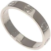 Pre-owned White Gold rings Cartier Vintage , Gray , Dames