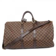 Pre-owned Fabric louis-vuitton-bags Louis Vuitton Vintage , Brown , Da...