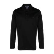 Casual Lange Mouw Polo in Zwart Paul & Shark , Black , Heren