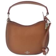 Pre-owned Leather handbags Coach Pre-owned , Brown , Dames