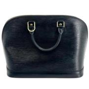 Pre-owned Leather louis-vuitton-bags Louis Vuitton Vintage , Black , D...