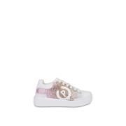 Strass Sneakers met Array Design Pollini , White , Dames