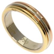 Pre-owned Metal rings Cartier Vintage , Yellow , Dames