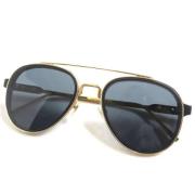 Pre-owned Metal sunglasses Louis Vuitton Vintage , Yellow , Dames