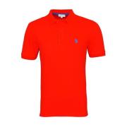 Basis Polo Shirt U.s. Polo Assn. , Red , Heren