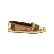 Pre-owned Canvas espadrilles Burberry Vintage , Brown , Dames