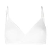 Zijden Driehoekige Soyeuse Stijlvolle Lingerie Eres , White , Dames