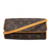 Pre-owned Fabric louis-vuitton-bags Louis Vuitton Vintage , Brown , Da...