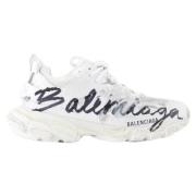 Plastic sneakers Balenciaga , White , Dames