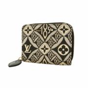 Pre-owned Fabric wallets Louis Vuitton Vintage , Gray , Dames